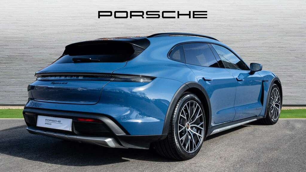 Porsche Taycan 4S Cross Turismo 2021 NK71YUB Blue #3