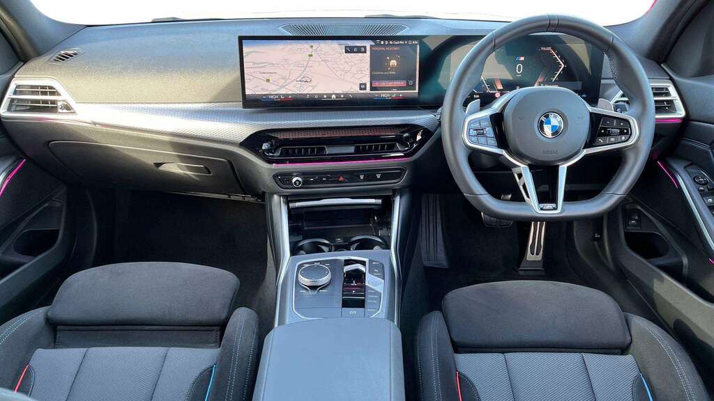 BMW 3 Series 320I M Sport Step 2025 YG75JZH White #5