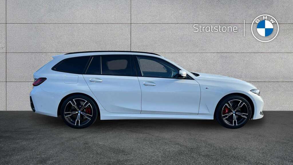 BMW 3 Series 320I M Sport Step 2025 YG75JZH White #3