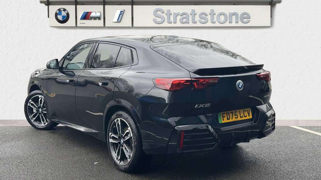 BMW iX2 230Kw Xdrive30 M Sport 65Kwh 2025 FD75LCV Black #2