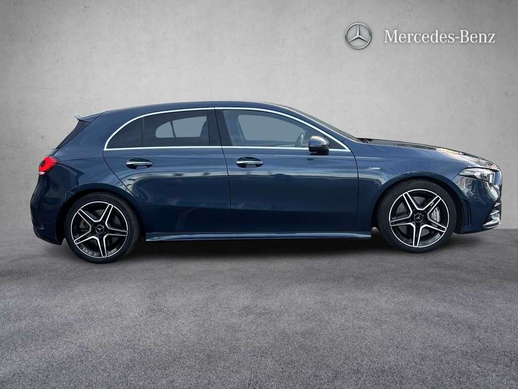 Mercedes-Benz A Class A35 4Matic Premium Plus 2019 YK69FFX Blue #4