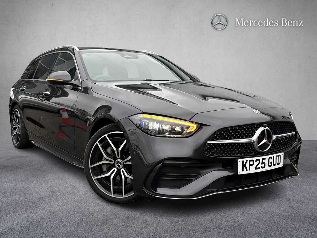 Mercedes-Benz C Class C220d Amg Line Premium Pan Roof 9G-tronic 20 Grey