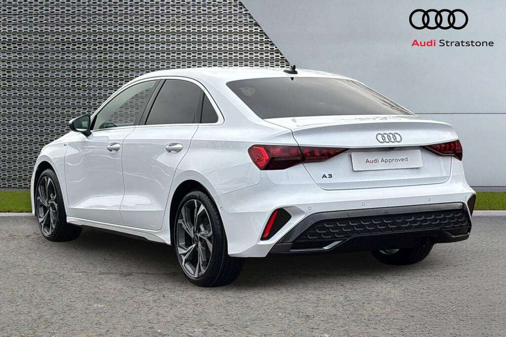 Audi A3 1.5 Tfsi 150 S Line S Tronic 2025 KS75VDO White #3