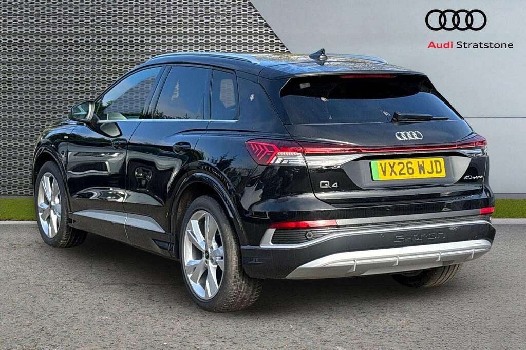Audi Q4 E Tron 150Kw 40 63Kwh S Line Leather 2026 VX26WJD Black #3