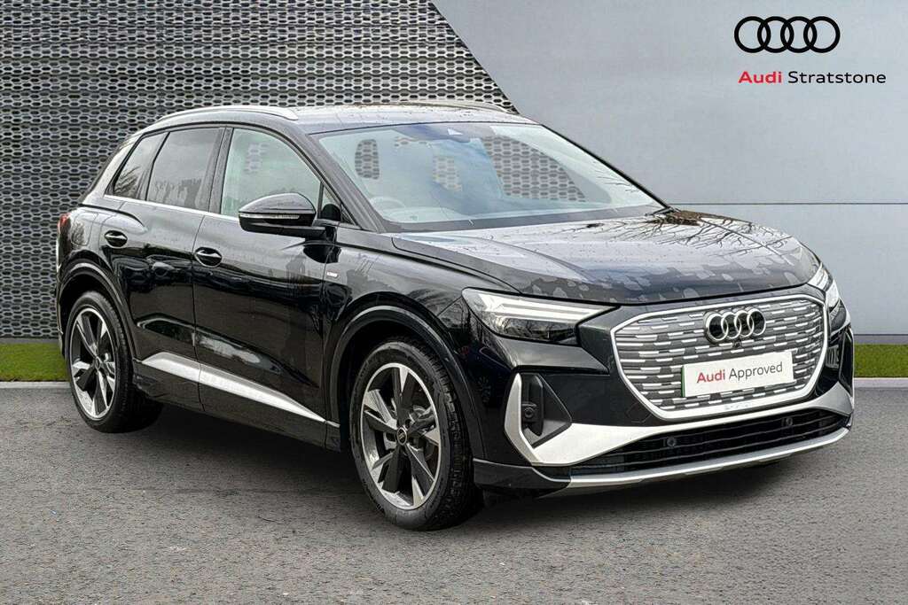 Audi Q4 E Tron 210Kw 45 82Kwh S Line Leather 2026 Black