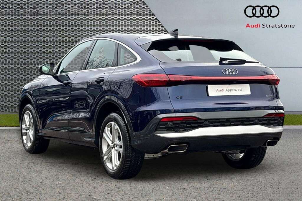 Audi Q5 2.0 Tfsi Quattro Sport S Tronic 2025 KR75PVO Blue #3