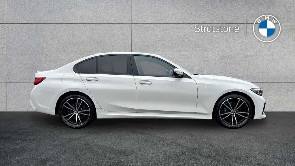 BMW 3 Series 330E M Sport Step 2021 AV21JCX White #3