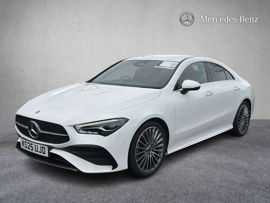 Mercedes-Benz CLA Class 220D Amg Line Premium Tip 2025 KS25UJD White #3