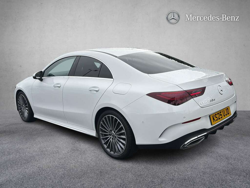 Mercedes-Benz CLA Class 220D Amg Line Premium Tip 2025 KS25UJD White #5