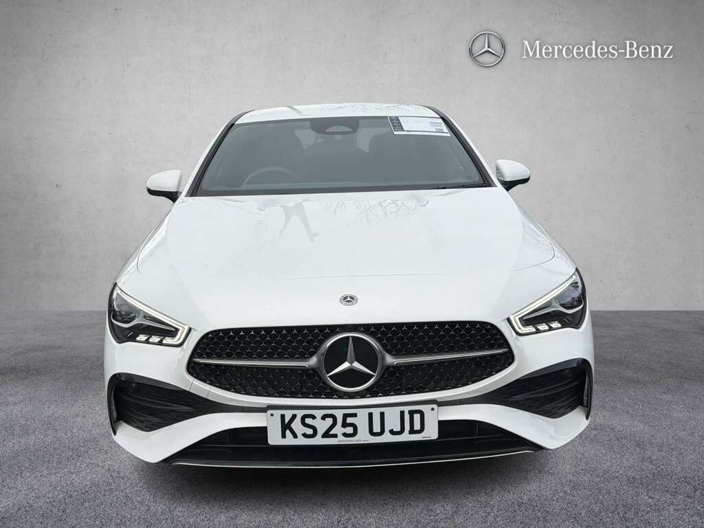 Mercedes-Benz CLA Class 220D Amg Line Premium Tip 2025 KS25UJD White #2