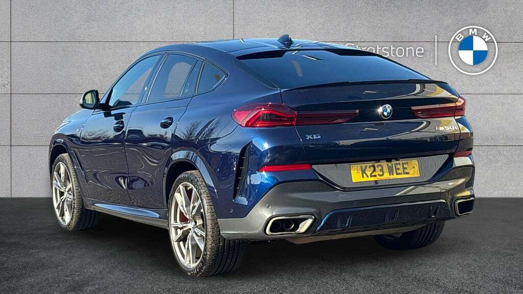BMW X6 Xdrive M50i 2023 Blue #2
