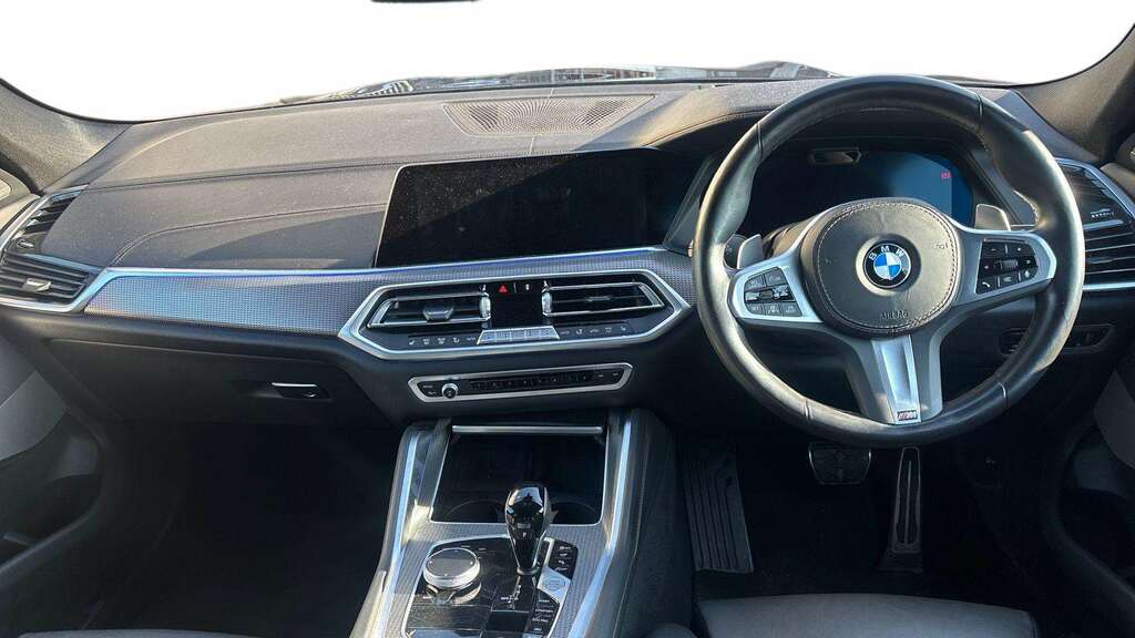 BMW X6 Xdrive M50i 2023 Blue #5