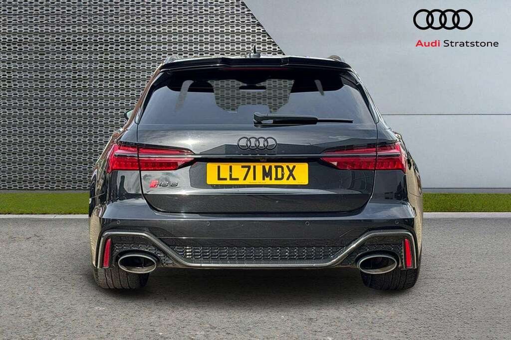 Audi RS6 Rs 6 Tfsi Quattro Carbon Black Tiptronic 2021 Black #6