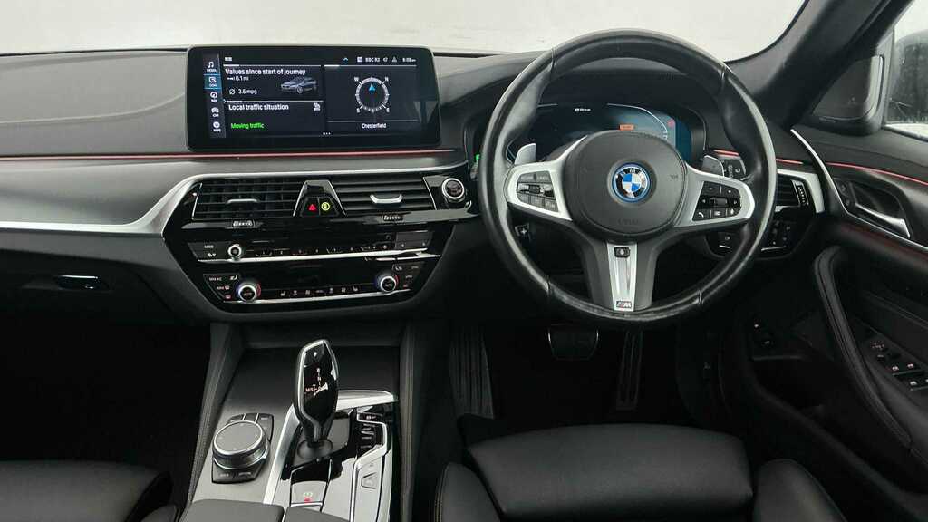BMW 5 Series 530E M Sport 2023 YC73BTZ Grey #5