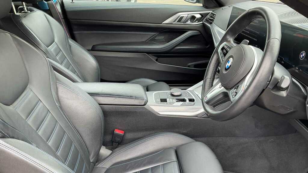 BMW 4 Series 420I Xdrive M Sport Step 2024 LC73HAA Blue #4