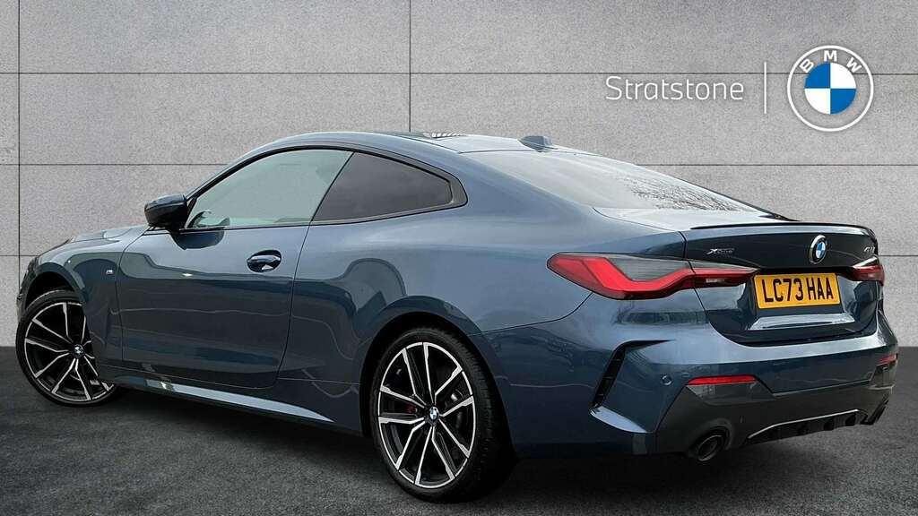 BMW 4 Series 420I Xdrive M Sport Step 2024 LC73HAA Blue #2
