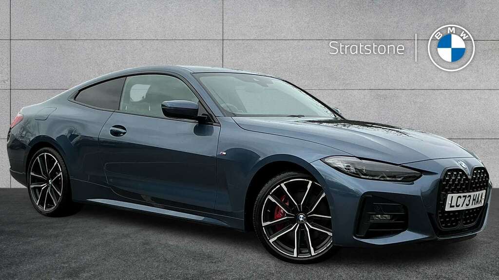 BMW 4 Series 420I Xdrive M Sport Step 2024 Blue