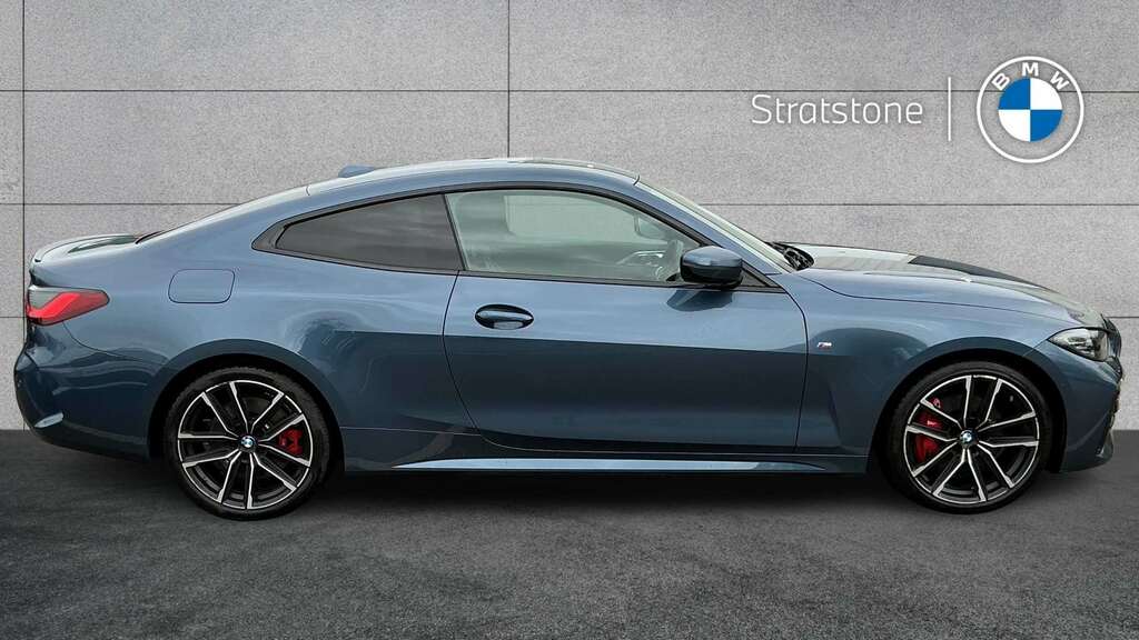 BMW 4 Series 420I Xdrive M Sport Step 2024 LC73HAA Blue #3