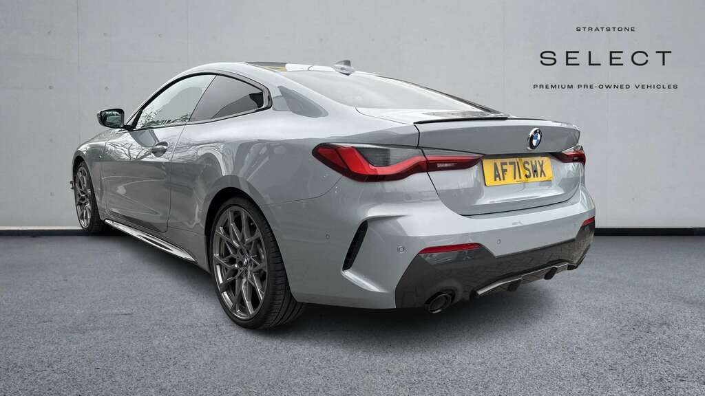 BMW 4 Series 420D Xdrive Mht M Sport Step 2021 Grey #3