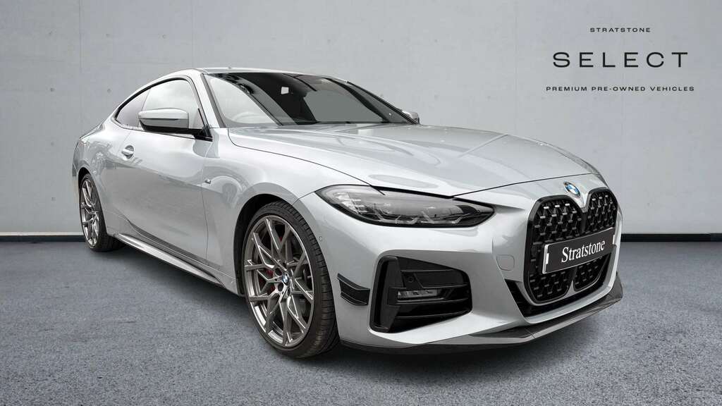 BMW 4 Series 420D Xdrive Mht M Sport Step 2021 Grey