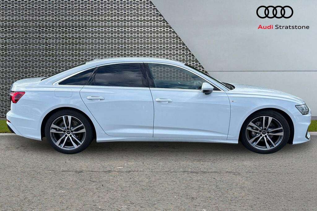 Audi A6 40 Tdi Quattro S Line S Tronic Tech Pack 202 White #4