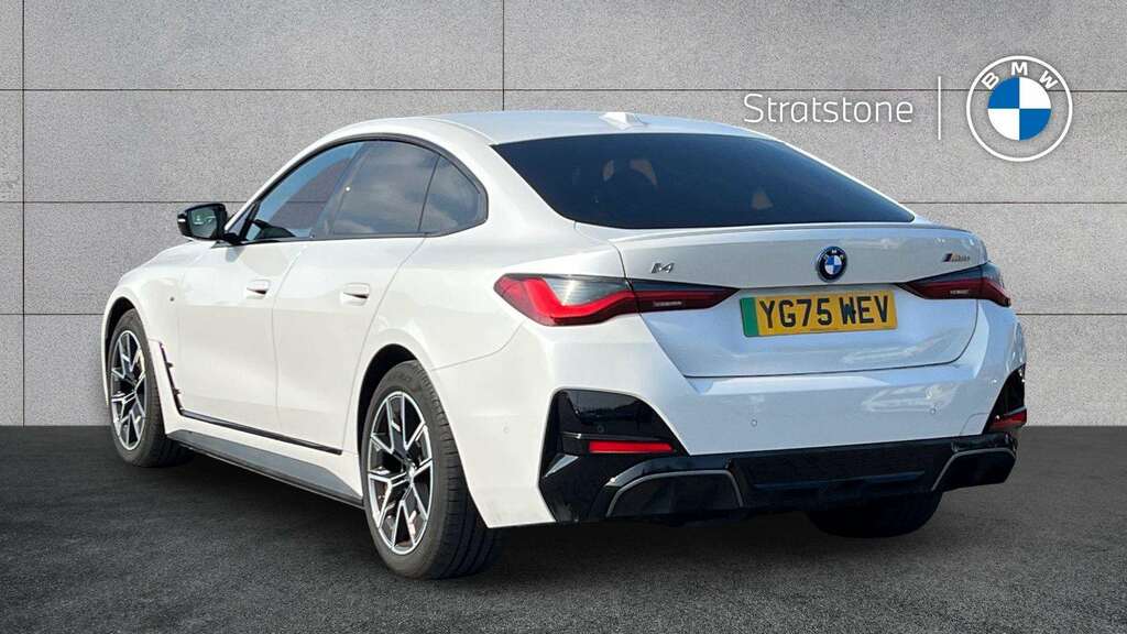 BMW i4 400Kw M50 83.9Kwh 18 Alloy 2025 YG75WEV White #2
