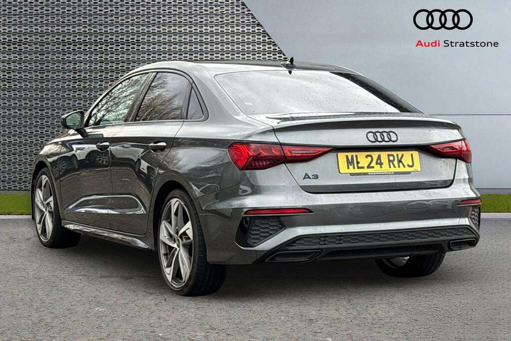 Audi A3 35 Tfsi Black Edition 2024 ML24RKJ Grey #3