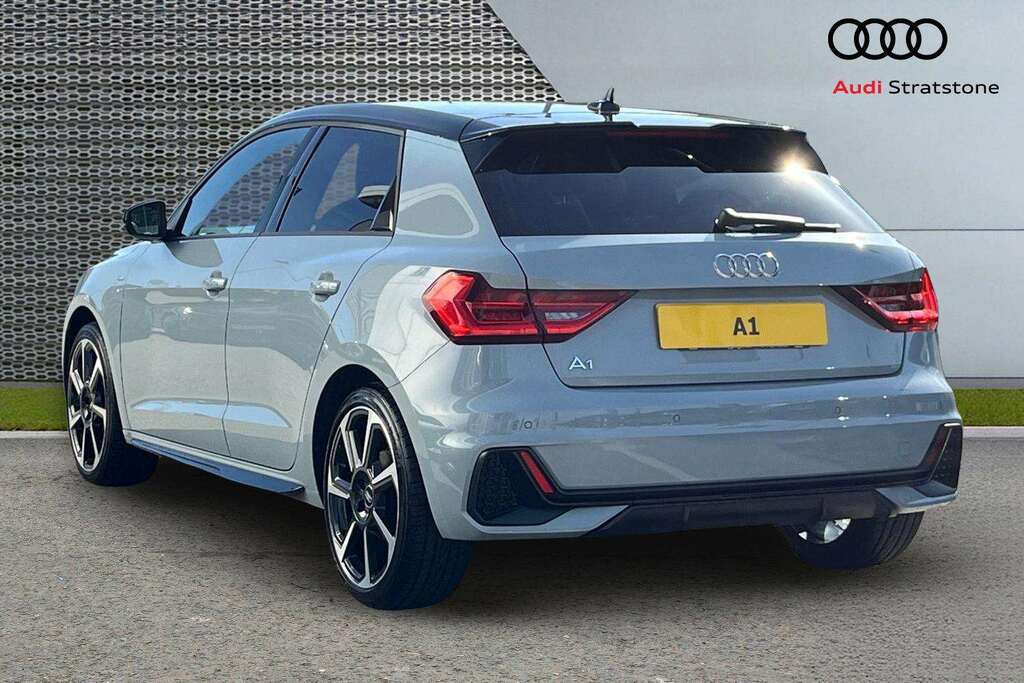 Audi A1 25 Tfsi Black Edition 2023 SN23KCP Grey #3