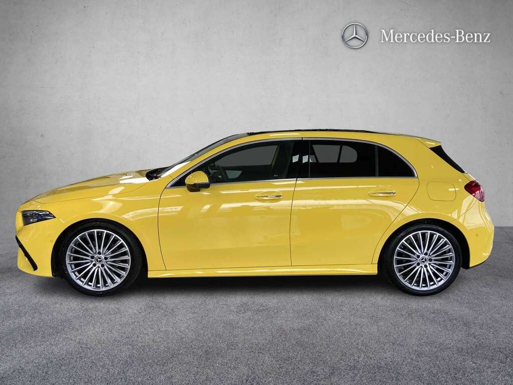 Mercedes-Benz A Class A200 Amg Line Premium Plus 2024 KM74NWF Yellow #2