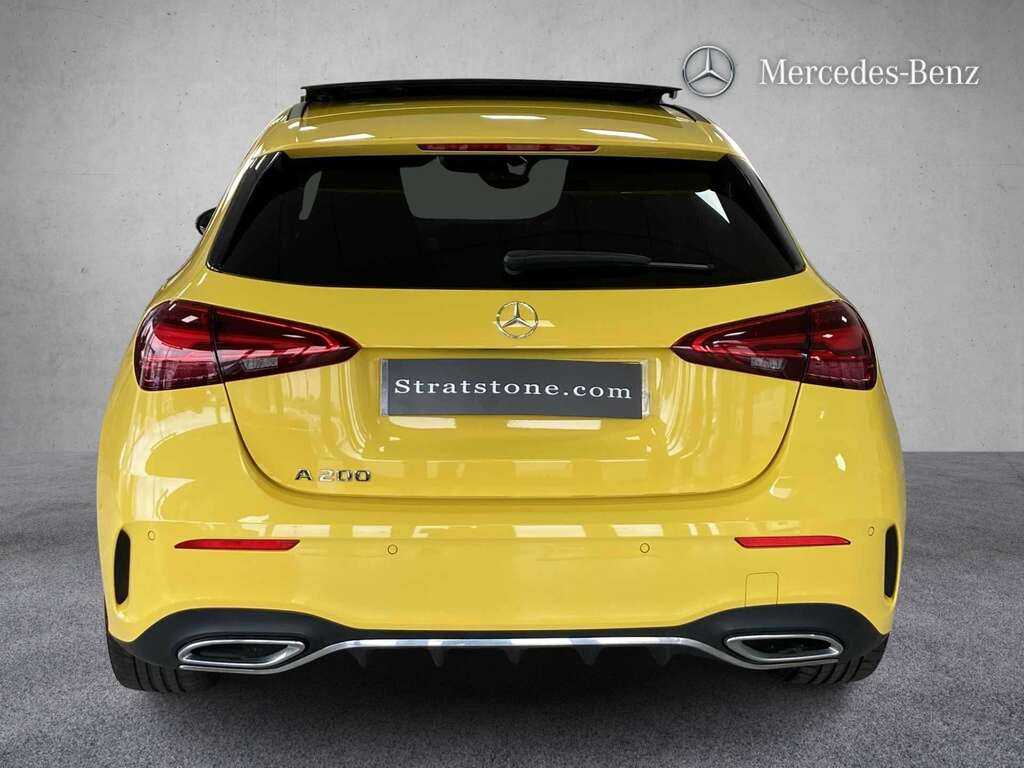 Mercedes-Benz A Class A200 Amg Line Premium Plus 2024 KM74NWF Yellow #4