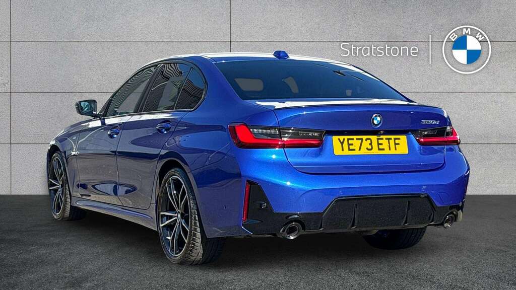 BMW 3 Series 320D Mht M Sport Step 2023 Blue #2