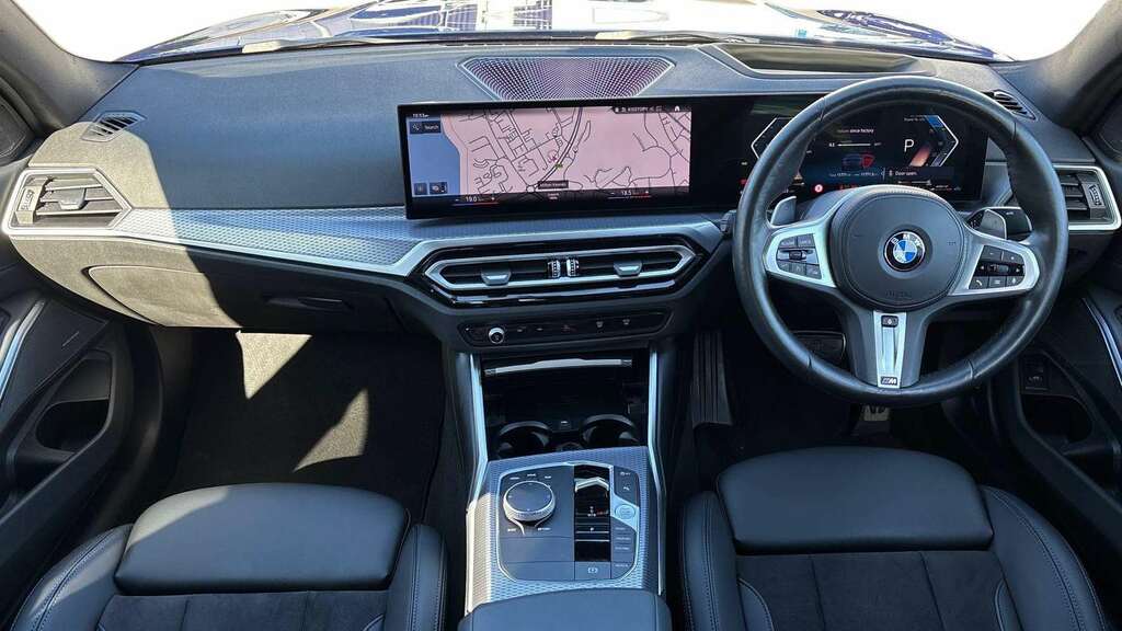 BMW 3 Series 320D Mht M Sport Step 2023 Blue #5