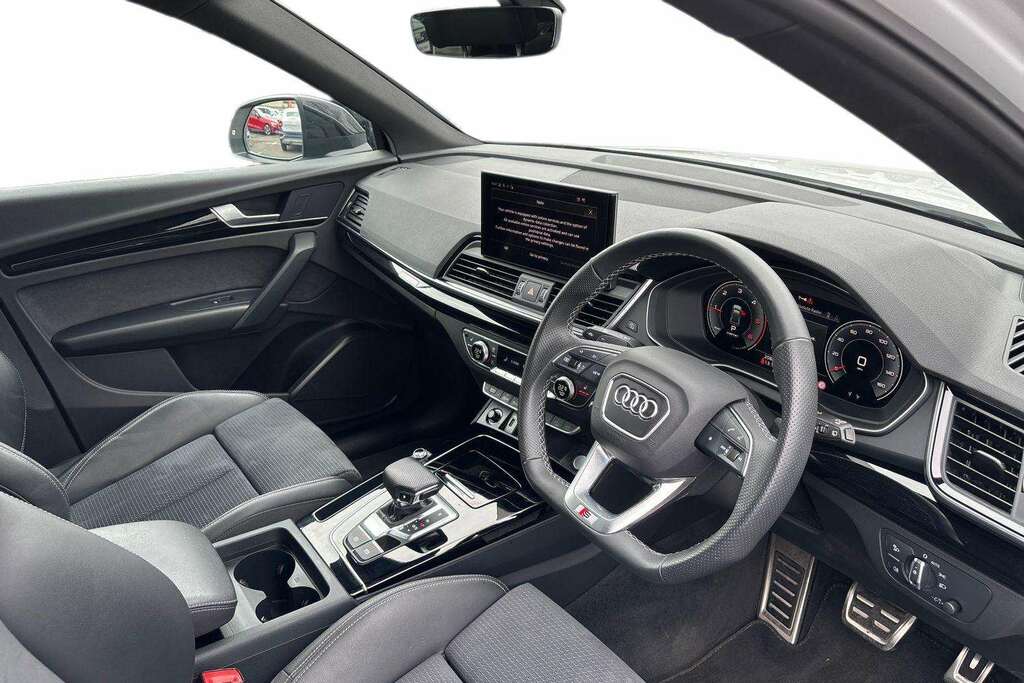 Audi Q5 40 Tdi Quattro Black Edition S Tronic 2024 DX74UFM White #6