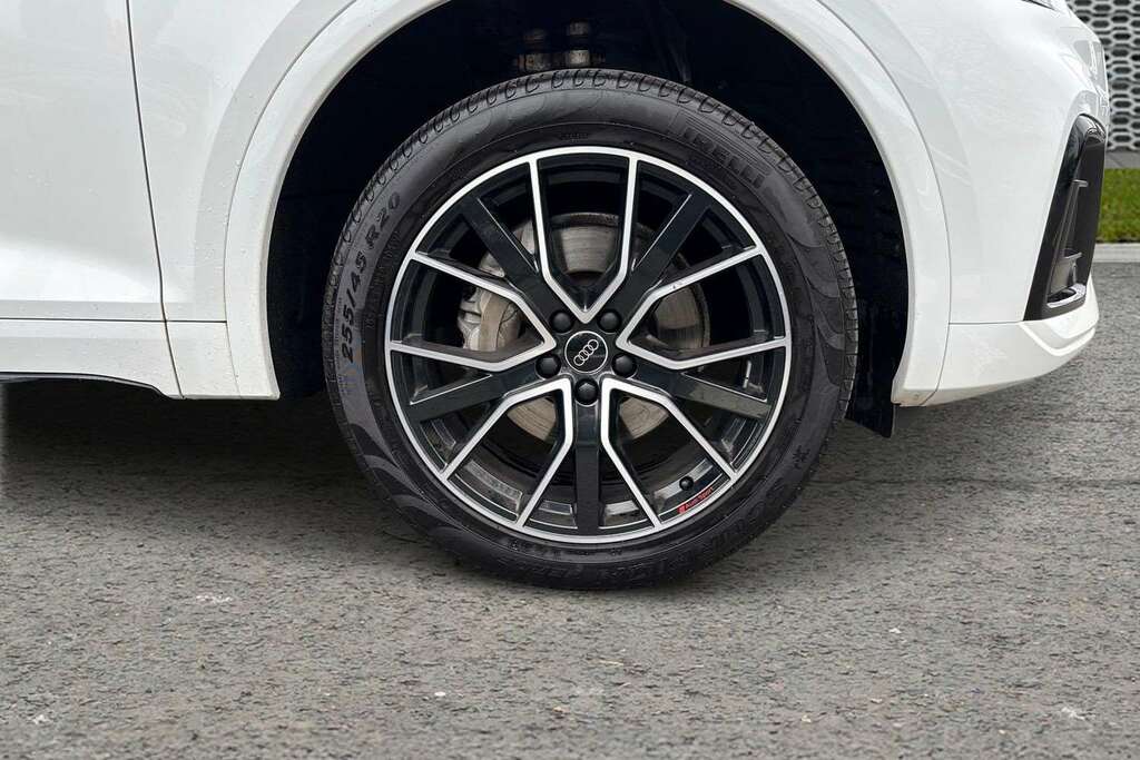 Audi Q5 40 Tdi Quattro Black Edition S Tronic 2024 DX74UFM White #5