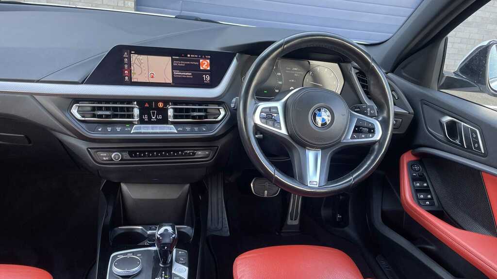 BMW 1 Series 118I 136 M Sport Step 2021 WA21OMX White #5