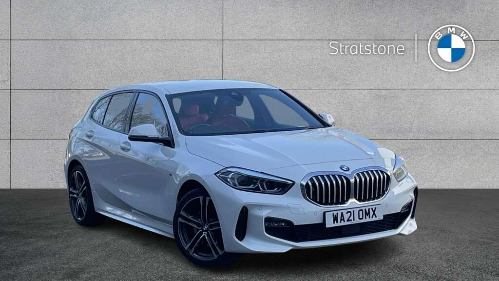 BMW 1 Series 118I 136 M Sport Step 2021 WA21OMX White
