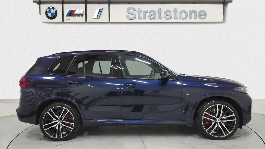 BMW X5 Xdrive50e M Sport 2026 YO75HNZ Blue #3
