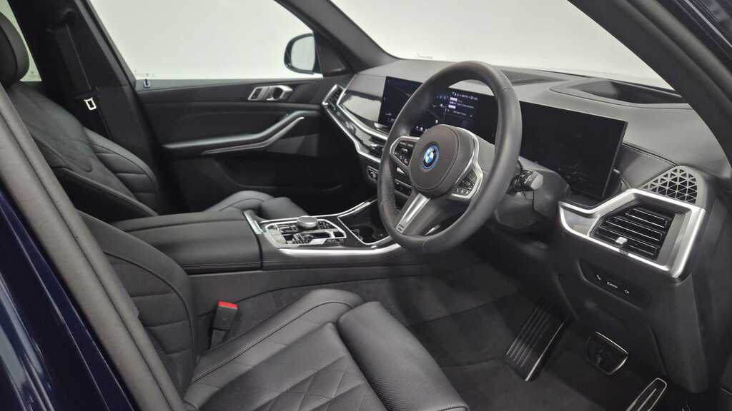 BMW X5 Xdrive50e M Sport 2026 YO75HNZ Blue #6