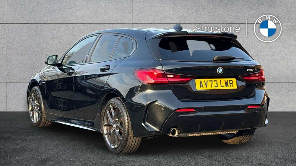 BMW 1 Series 118I 136 M Sport Step Lcp 2023 AV73LWR Black #2