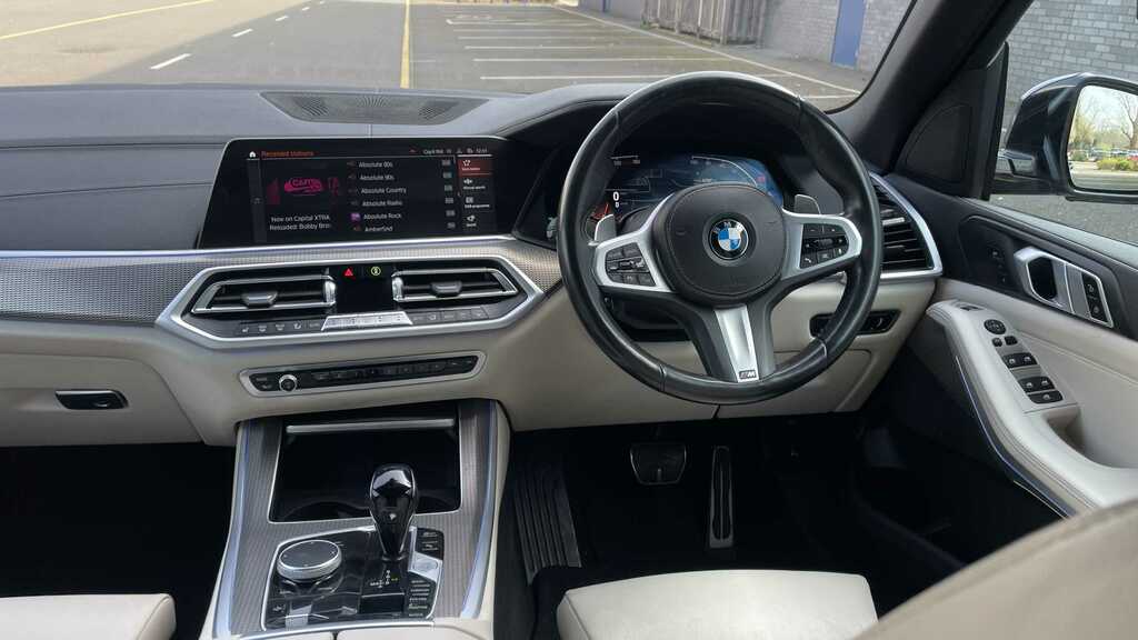 BMW X5 Xdrive40d Mht M Sport 2022 FE22WLB Blue #5