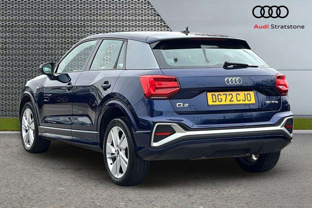 Audi Q2 30 Tfsi S Line 2022 DG72CJO Blue #3