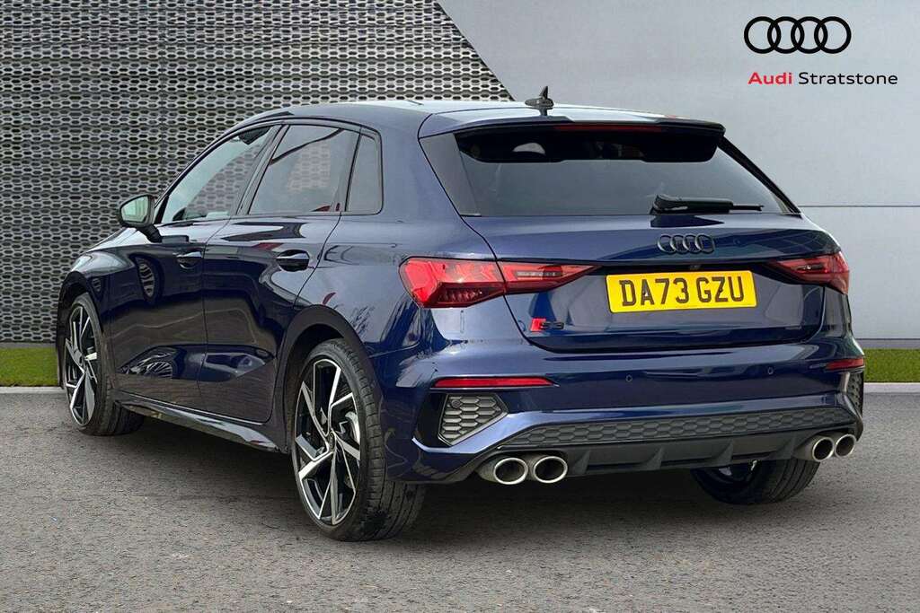 Audi A3 S3 Tfsi Black Edition Quattro S Tronic 2023 DA73GZU Blue #3