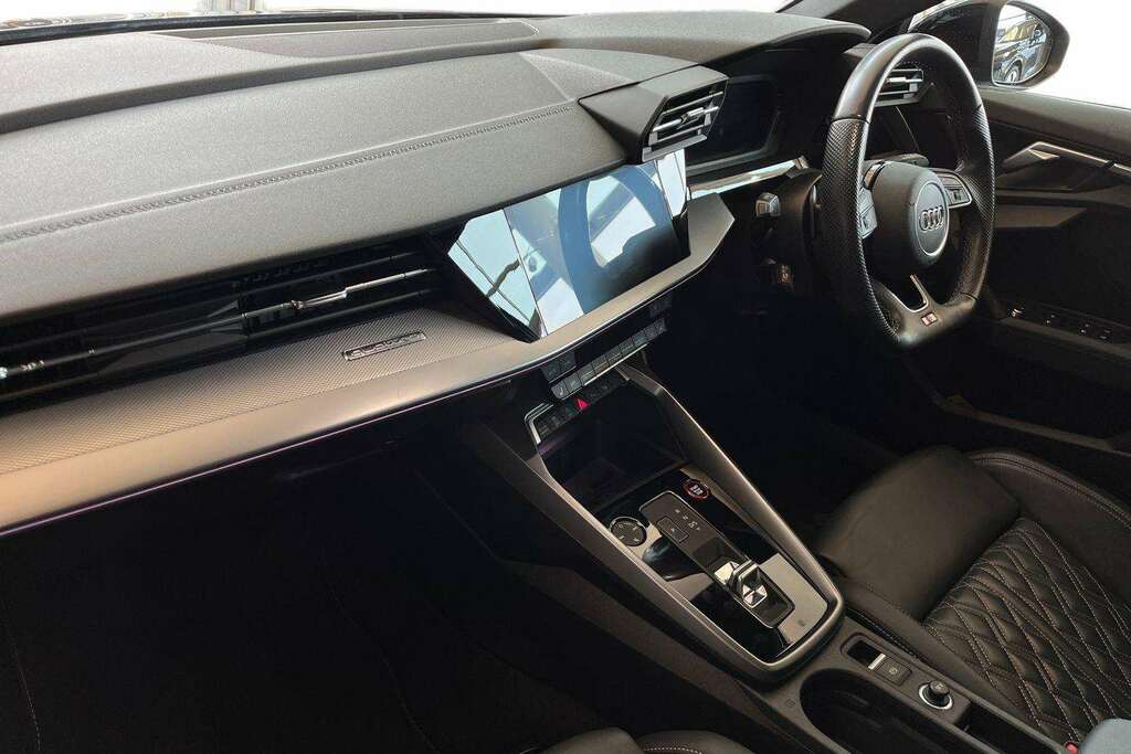 Audi A3 S3 Tfsi Black Edition Quattro S Tronic 2023 DA73GZU Blue #2
