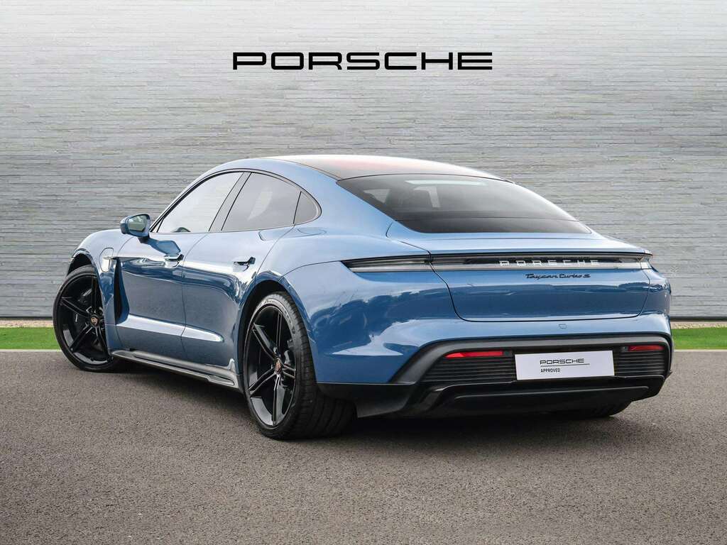 Porsche Taycan Turbo S 2021 WU21ELC Blue #4