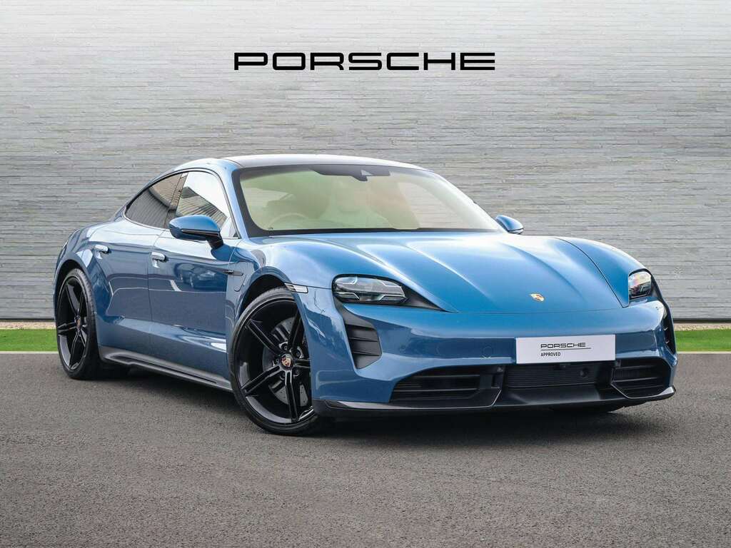 Porsche Taycan Turbo S 2021 Blue