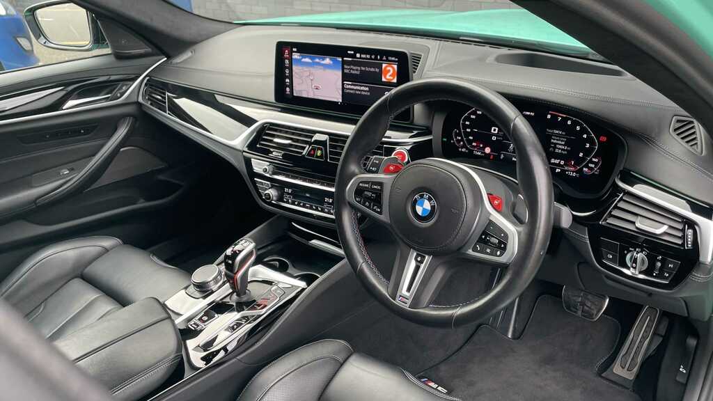 BMW M5 Competition Dct 2023 Green #4