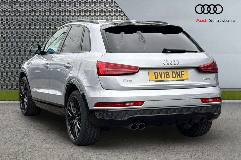 Audi Q3 1.4T Fsi Black Edition S Tronic 2018 DV18DNF Silver #3
