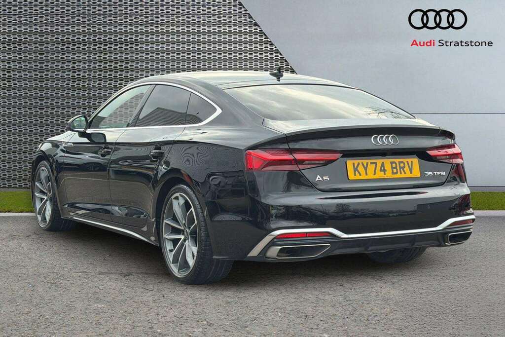 Audi A5 35 Tfsi S Line S Tronic 2024 KY74BRV Black #3