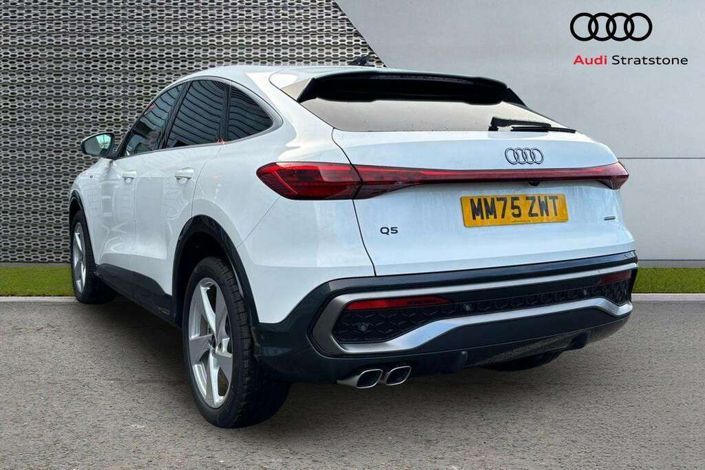 Audi Q5 2.0 Tdi Quattro S Line S Tronic 2025 MM75ZWT White #3