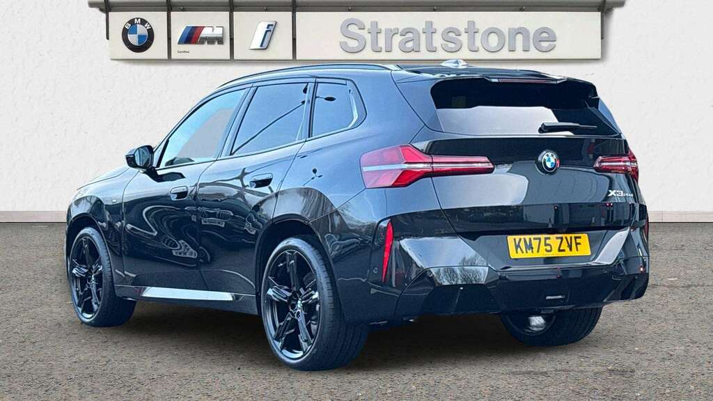 BMW X3 20D Xdrive M Sport Step 2025 KM75ZVF Black #2